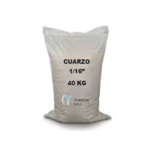 CUARZO 1/16" SACO APROX. 40KG