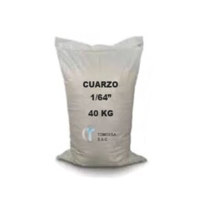 CUARZO 1/64" SACO APROX. 40KG