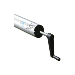 TUBO TELESCÓPICO PARA ENROLLADOR DE CUBIERTAS DE PISCINA 4.30 A 5.70 (6 TIRAS)