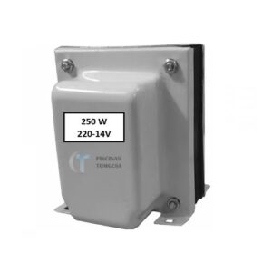 TRANSFORMADOR 250W-220V-14V NACIONAL