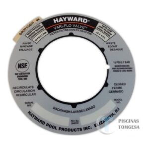 LITERATURA VALVULA MULTIPORT SPX0710G HAYWARD